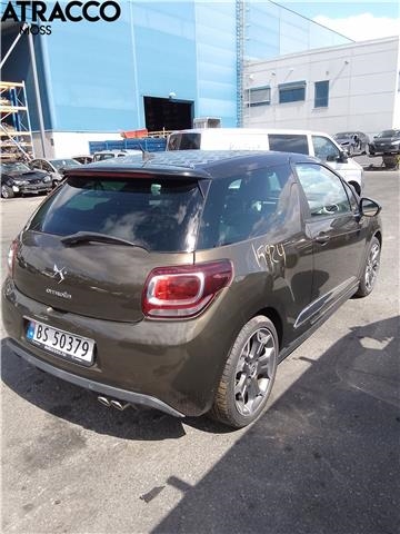 Citroën DS3 2010-2019 , Motorkode: 9HR, Girkassekode: Manuell