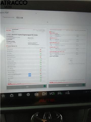 Toyota Avensis 2009-2015 (Type III, Fase 1) , Motorkode: 2ZR-FAE, Girkassekode: Automat