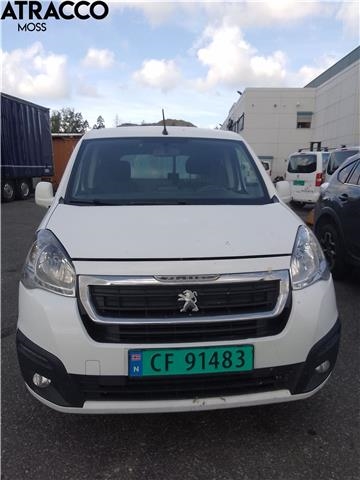 Peugeot Partner 2015-2019 (Type II, Fase 2) , Motorkode: BHY, Girkassekode: Manuell