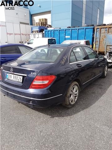 Mercedes C-Klasse 2007-2011 (Fase 1) (W204) (W204), Motorkode: OM651.913, Girkassekode: Automat