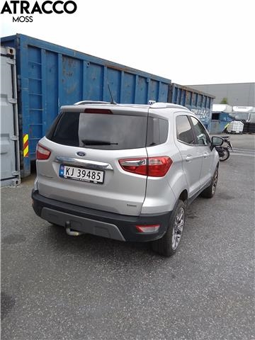 Ford Ecosport 2016-->> , Motorkode: ZTJC, Girkassekode: Manuell