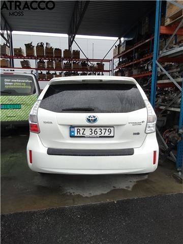 Toyota Prius +7 2012-2020 (Type III) (stasjonsvogn) (stasjonsvogn), Motorkode: 2ZR-FXE, Girkassekode: Automat