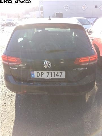 VW Passat 2015-2019 (Fase 1) (B8) (B8), Motorkode: CRLB, Girkassekode: Automat