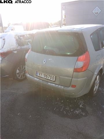 Renault Scenic 2003-2009 (Type II) , Motorkode: K9K-732, Girkassekode: Manuell