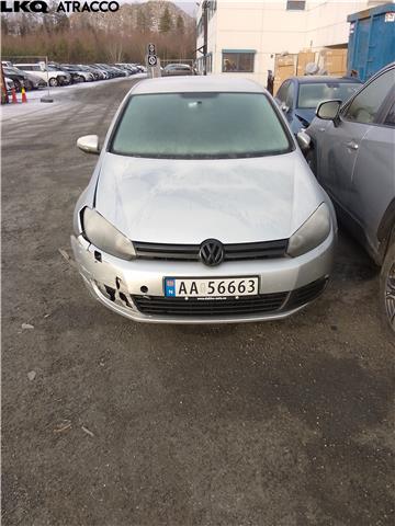 VW Golf VI 2008-2012 , Motorkode: CGGA, Girkassekode: Manuell
