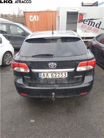 Toyota Avensis 2009-2015 (Type III, Fase 1) , Motorkode: 1AD-FTV, Girkassekode: Manuell