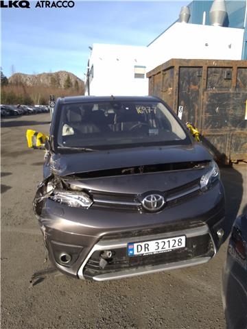 Toyota Proace 2016-->> (Type II) , Motorkode: 4WZ-FHV, Girkassekode: Automat