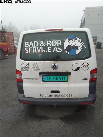 VW Transporter / Caravelle 2009-2015 (Fase 2) (T5) (T5), Motorkode: CAAC, Girkassekode: Manuell