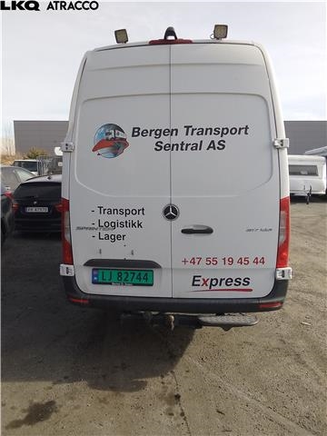 Mercedes Sprinter 2018-->> (907/910) (907/910), Motorkode: OM654.920, Girkassekode: Automat