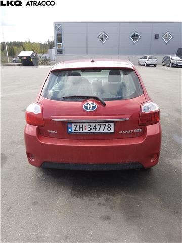 Toyota Auris 2010-2012 (Type I, Fase 2) , Motorkode: 2ZR-FXE, Girkassekode: Automat