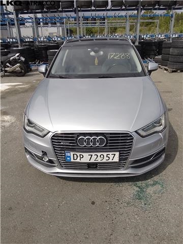 Audi A3 2009-2012 (Type II, Fase 2) , Motorkode: CUKB, Girkassekode: Automat