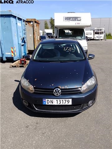 VW Golf VI 2008-2012 , Motorkode: CBAB, Girkassekode: Manuell