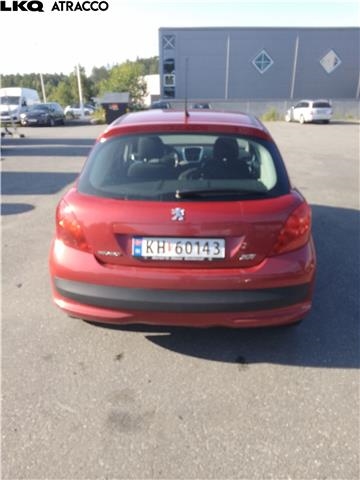 Peugeot 207 2006-2012 , Motorkode: KFV, Girkassekode: Manuell