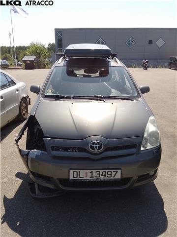 Toyota Verso 2004-2009 (Type II) , Motorkode: 1ZZ-FE, Girkassekode: Automat