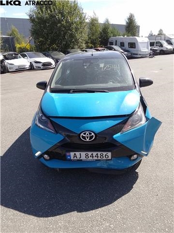 Toyota Aygo 2014-->> (Type II) , Motorkode: 1KR-FE, Girkassekode: Automat
