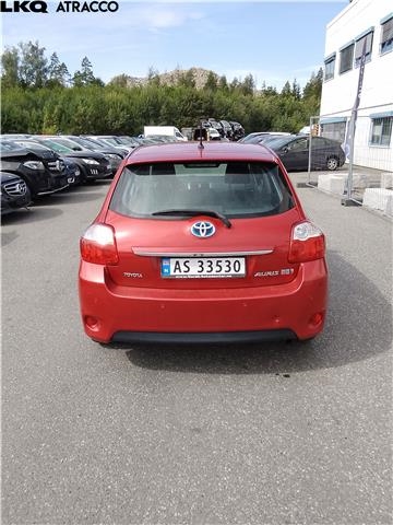 Toyota Auris 2010-2012 (Type I, Fase 2) , Motorkode: 2ZR-FXE, Girkassekode: Automat