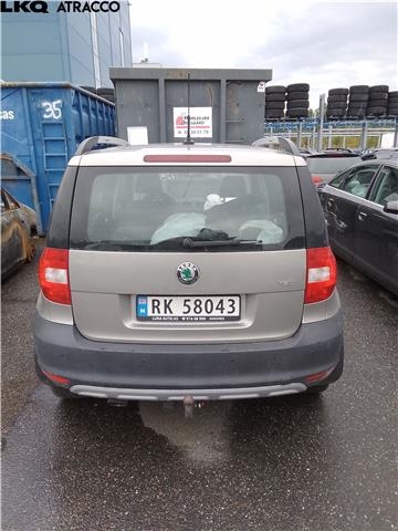 Škoda Yeti 2009-2013 (Fase 1) , Motorkode: CBZB, Girkassekode: Automat