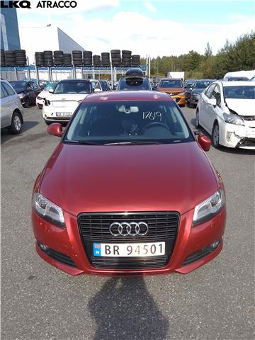 Audi A3 2009-2012 (Type II, Fase 2) , Motorkode: CAYC, Girkassekode: Automat