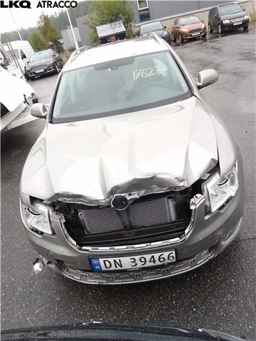 Škoda Superb 2008-2015 (Type II) , Motorkode: CFFB, Girkassekode: Automat