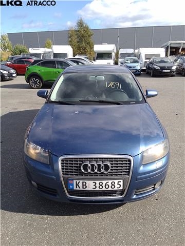 Audi A3 2003-2008 (Type II, Fase 1) , Motorkode: BMM, Girkassekode: Manuell