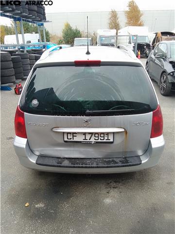 Peugeot 307 2001-2004 (Fase 1) , Motorkode: RHY, Girkassekode: Manuell