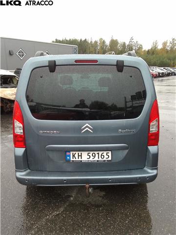 Citroën Berlingo 2008-2015 (Type II, Fase 1) , Motorkode: 9HT, Girkassekode: Manuell