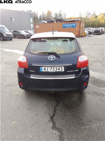 Toyota Auris 2010-2012 (Type I, Fase 2) , Motorkode: 2ZR-FXE, Girkassekode: Automat