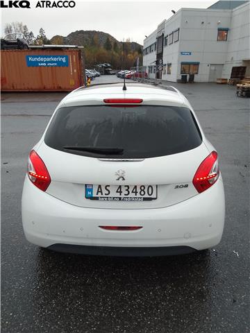 Peugeot 208 2012-2019 (Type I) , Motorkode: HMZ, Girkassekode: Manuell