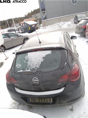 Opel Astra J 2010-2015 , Motorkode: A17DTJ, Girkassekode: Manuell