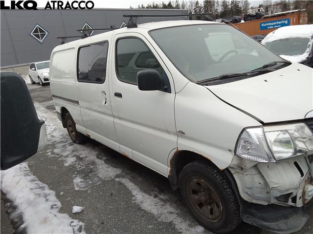 Toyota Hiace 2007-2012 (Fase 3) , Motorkode: 2KD-FTV, Girkassekode: Manuell