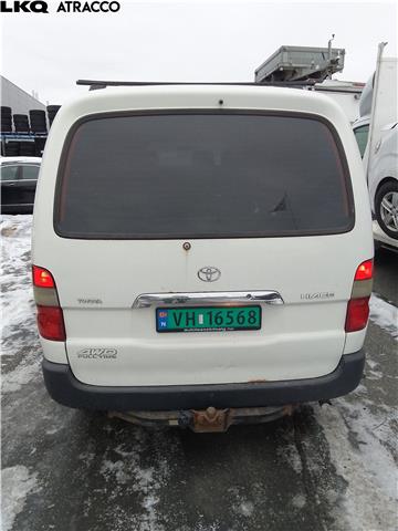 Toyota Hiace 2007-2012 (Fase 3) , Motorkode: 2KD-FTV, Girkassekode: Manuell