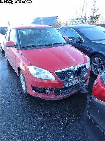 Škoda Fabia 2007-2010 (Type II, Fase 1) , Motorkode: CGGB, Girkassekode: Manuell