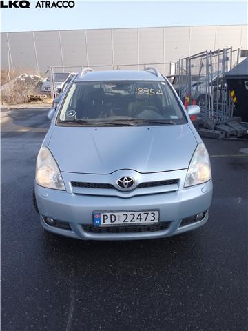 Toyota Verso 2004-2009 (Type II) , Motorkode: 2AD-FTV, Girkassekode: Manuell