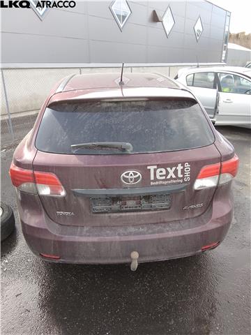 Toyota Avensis 2009-2015 (Type III, Fase 1) , Motorkode: 1AD-FTV, Girkassekode: Manuell
