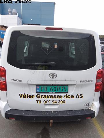 Toyota Proace 2016-->> (Type II) , Motorkode: 4WZ-FTV, Girkassekode: Manuell