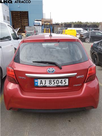 Toyota Yaris 2014-2020 (Type III, Fase 2) , Motorkode: 1NZ-FXE, Girkassekode: Automat
