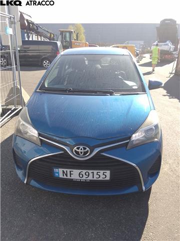 Toyota Yaris 2012-2014 (Type III, Fase 1) , Motorkode: 1NR-FE, Girkassekode: Manuell