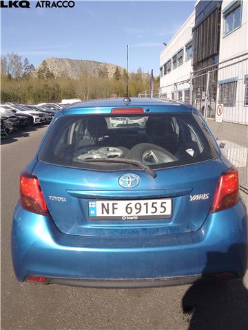 Toyota Yaris 2012-2014 (Type III, Fase 1) , Motorkode: 1NR-FE, Girkassekode: Manuell