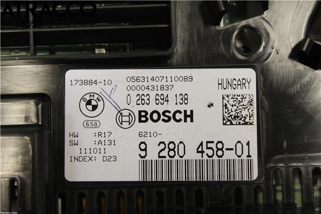 Instrumentpanel til BMW 5-Serie 2010-2017 (F10/F11) (F10/F11) (62108795122|)