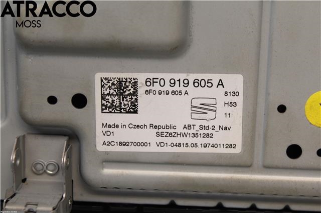 Instrument kjørecomputer til Seat Ibiza 2018-->> (Type V)  (6F0919605A|)