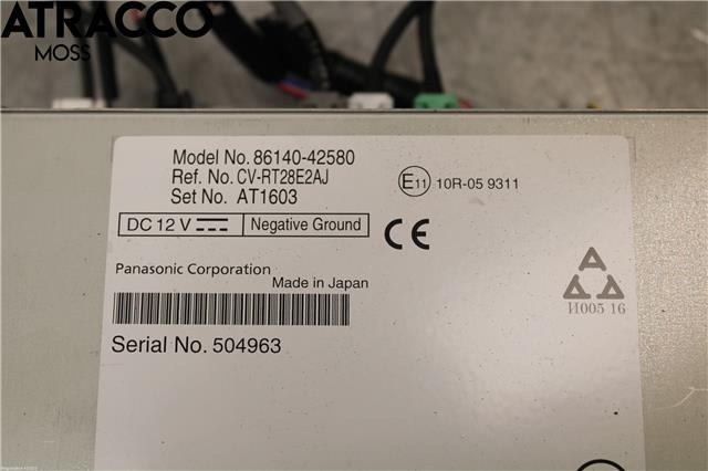 Antenne navigasjon til Toyota RAV4 2019-->> (Type V)  (8614042580|)