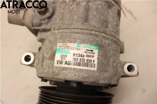 Aircondition kompressor til VW Passat 2005-2010 (B6) (B6) (1K0820859F|)