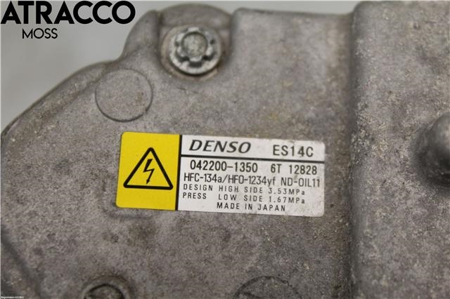 Aircondition kompressor til Toyota Yaris 2014-2020 (Type III, Fase 2)  (8837052012|)