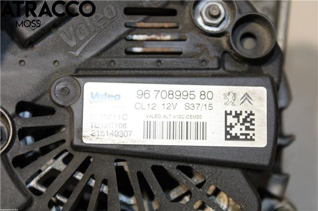 Dynamo til Peugeot 308 2013-2021 (Type II)  (9818677980|)