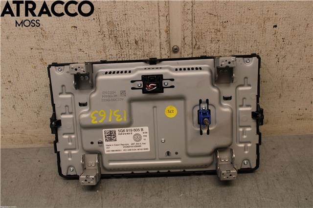 Multimedia display (MCU - Media Controller Unit) til VW Golf VII 2017-2020 (Fase 2) (5G6919605B|)
