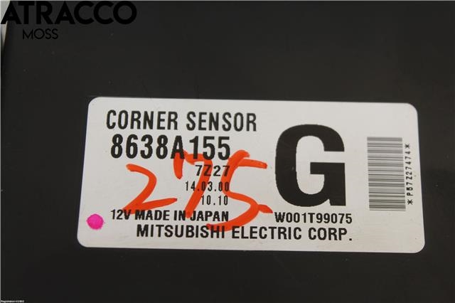 Styreenhet parkering til Mitsubishi Outlander 2015-->> (Type III, Fase 2)  (8638A155|)