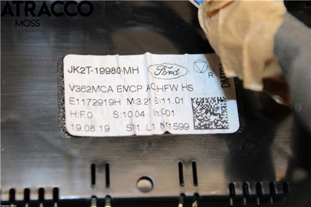 Varmeapparat betjening til Ford Transit 2014-->>  (2473887|)