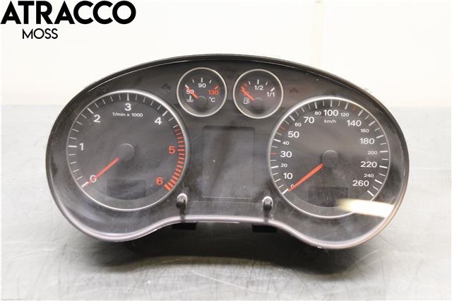 Instrumentpanel til Audi A3, 2003-2008 (Type II, Fase 1)  (8P0920901DX)