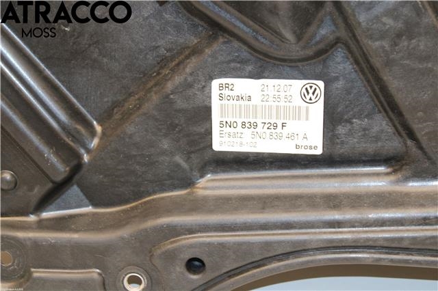 Ruteheis til VW Tiguan 2007-2011 (Type I, Fase 1)  (5N0839461A|)