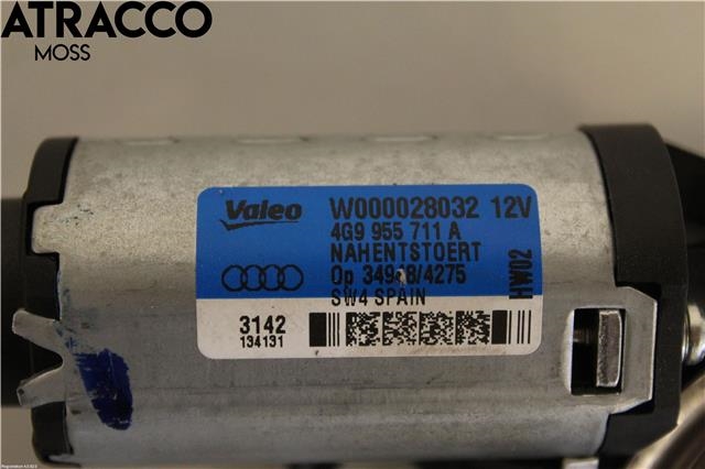 Viskermotor bakrute til Audi A1 2010-2014 (Type I, Fase 1)  (Valeo|4G9955711C|)